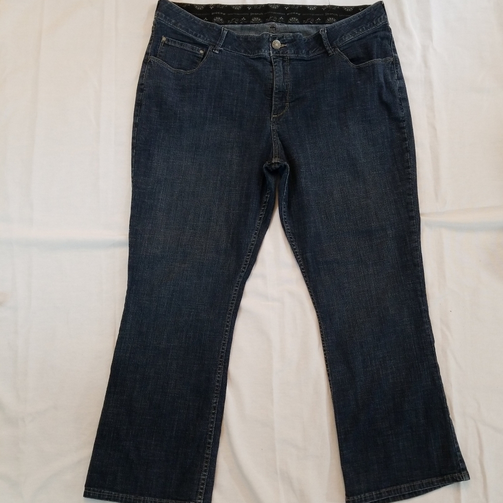 Lee Riders  Blue Jeans Women Size 22W Petite